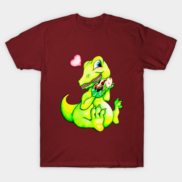 Phil the Falafelsaurus T-Shirt by ptowndanig